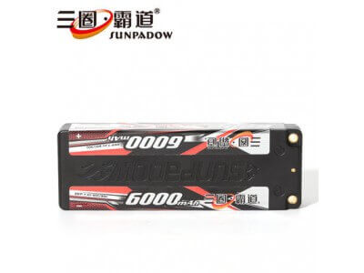 三圈電池 三圈霸道6000mah7.4V2S1P30C/60C