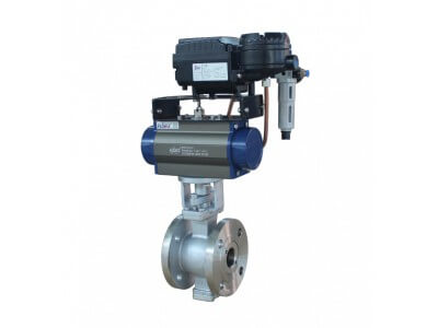 弗雷西 V型調(diào)節(jié)閥 氣動調(diào)節(jié)閥 帶定位器